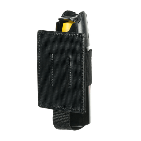 M-Tac Modular Insert for pepper spray in polymer composite with elastic and strap for secure mounting on gear.