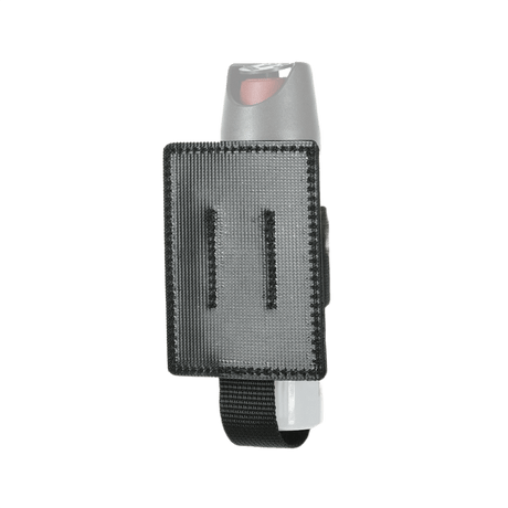 M-Tac Modular Insert for pepper spray with elastic strap and Velcro for organization, mounted on bags for secure access.
