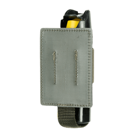 M-Tac modular insert for pepper spray with Velcro mounting, polymer composite design and elastic strap for secure storage.