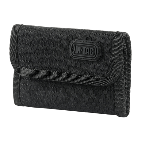 M-Tac Wallet Elite Gen.II Hex - compact, robust wallet in Cordura Hex 1000D, for cash and cards, with UV-protected PVC tape.