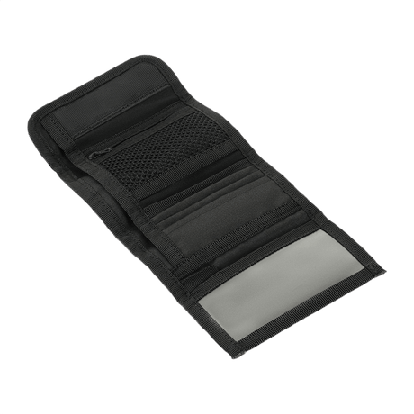 M-Tac Wallet Elite Gen.II Hex with sturdy compartments for cash, cards and coins, made of Cordura Hex 1000D. Ideal for travel and daily use.