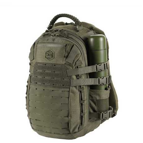 M-Tac Mission Backpack Elite Hex with Cordura 1000D and MOLLE LASER CUT system, ergonomically designed with extra pockets, tactical backpack.