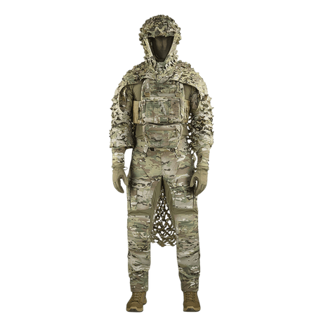 M-Tac Alder Camouflage Suit in camouflaging material for uneven terrain, designed for snipers, shown in gallery position 1