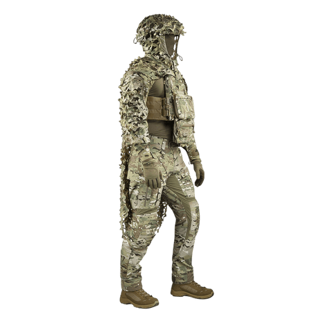 M-Tac Alder Camouflage Suit in camouflage material for uneven terrain, designed for snipers, shown in gallery position 1