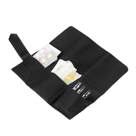 M-Tac City Med Pouch Hex i kompakt design med hexagonmønstret materiale, funktionel førstehjælpspung til bærbar medicinopbevaring, galleri position 1.