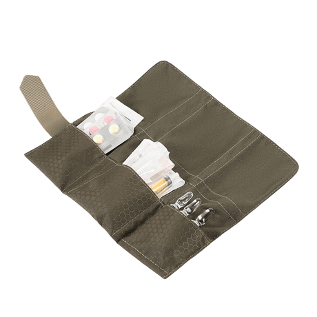 M-Tac City Med Pouch Hex i kompakt ripstop med hexagonmønster, bærbar førstehjælpspung med flere lommer, vist i galleri position 1.