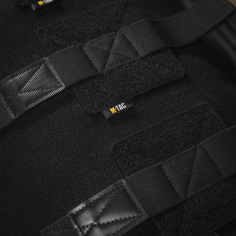 M-Tac inserts for backpack (3 pcs) details with Velcro panel and black material, ideal for gun cases and backpacks.