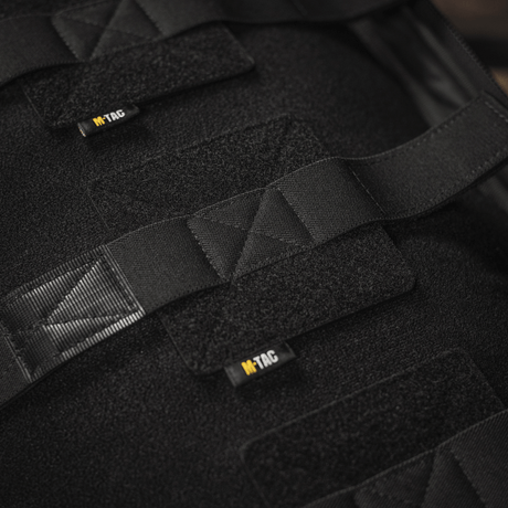 M-Tac inserts for backpack (3 pcs) black Velcro and straps for optimal securing of weapons and accessories in bags.