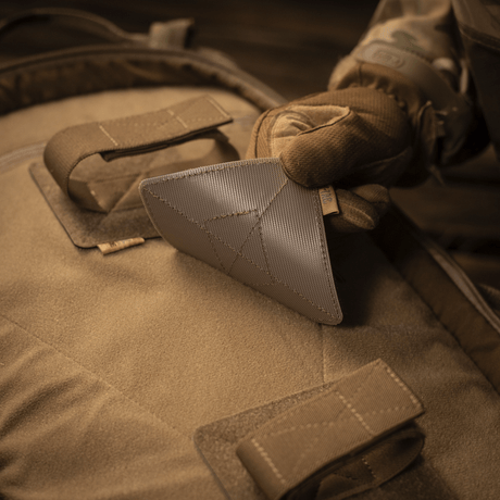 M‑Tac Backpack Inserts (3 pcs) with adjustable inserts and Velcro attachment for secure storage of weapons and gear in a backpack.