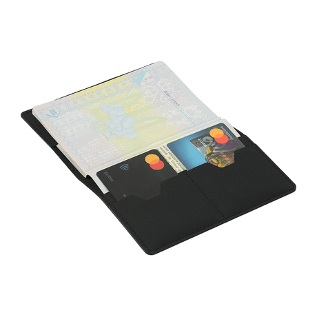 M‑Tac passport cover with passport and cards, modern polymer composite, protects against wear, stylish design, fits Ukrainian and foreign passports.