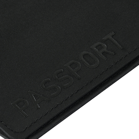 M‑Tac passport cover in modern polymer composite with 'Passport' print, protects passport from wear. Fits Ukrainian and foreign passports.