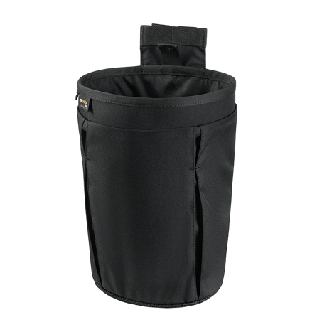 M‑Tac Magazine Dump Pouch Lite Elite in black, durable Cordura 500D with quick-pull closure system and drained base for optimal functionality.