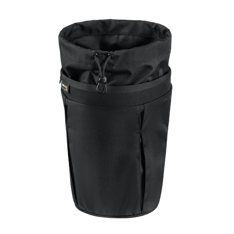 Black M‑Tac Magazine Dump Pouch Lite Elite with quick-pull closure and MOLLE mounting, made of durable Cordura 500D material.