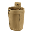 M‑Tac Magazine Dump Pouch Lite Elite in Cordura 500D with quick-pull closure system and drained base, front view. Easy MOLLE attachment.