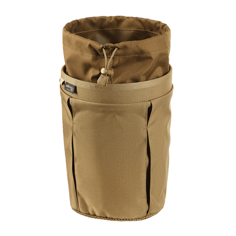 M‑Tac Magazine Dump Pouch Lite Elite in Cordura 500D with quick-pull closure and drained base, mountable on MOLLE or belt.