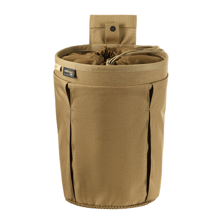 M‑Tac Magazine Dump Pouch Lite Elite in Cordura 500D with quick-pull closure system and MOLLE mounting option, color beige.