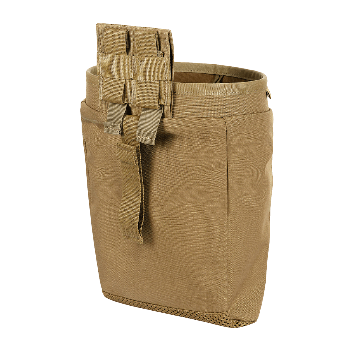 M‑Tac Magasinsæk Dump Pouch Lite Elite i Cordura 500D, monteret på MOLLE med hurtiglukkesystem, beige farve