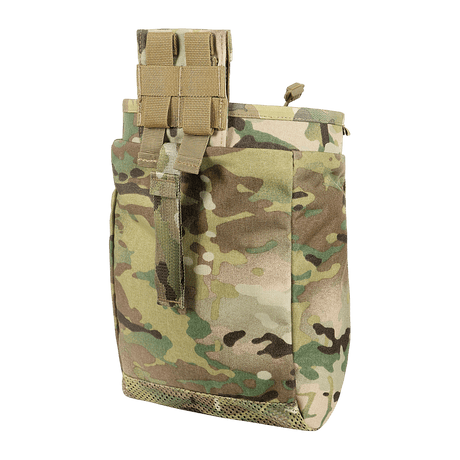 M‑Tac magazine pouch Dump Pouch Lite Elite, robust Cordura 500D, MOLLE mounting option, quick-pull closure, camouflage design.