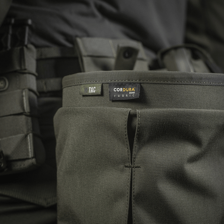 M‑Tac Magasinsæk Dump Pouch Lite Elite on mounting with Cordura 500D material and quick-pull closure.