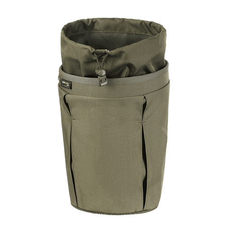 M‑Tac magazine pouch Dump Pouch Lite Elite in durable Cordura 500D with quick-pull closure and MOLLE mounting, drained for ventilation.