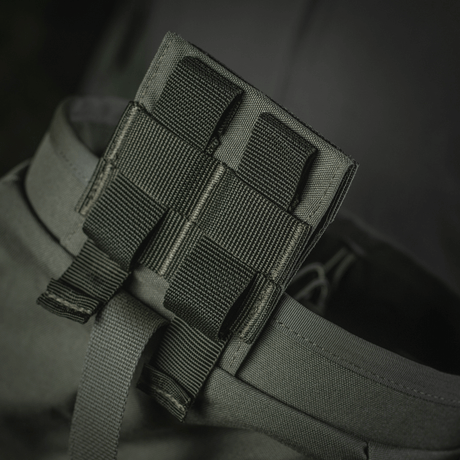 M‑Tac magazine pouch Dump Pouch Lite Elite with MOLLE mounting system in Cordura 500D for robust storage.