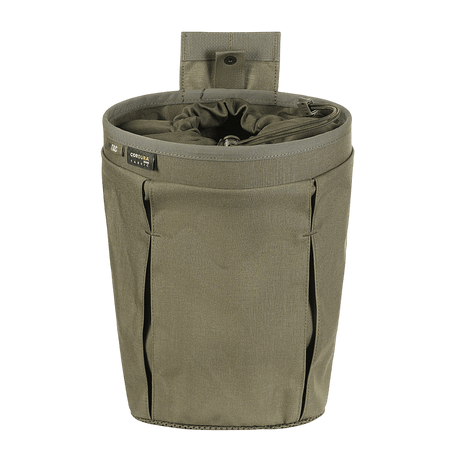 M‑Tac magazine pouch Dump Pouch Lite Elite in green Cordura 500D with quick-pull closure and MOLLE-compatible straps for storage.