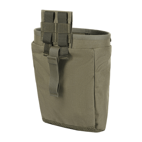 M‑Tac magazine pouch Dump Pouch Lite Elite in durable Cordura 500D with quick-pull closure and MOLLE mounting, side view.