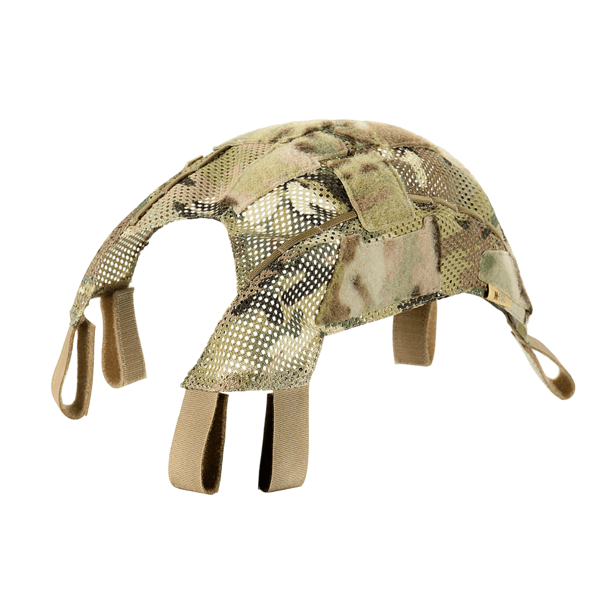 M‑Tac Hjelmcover Shroud Elite i MULTICAM, designet til TOR-D hjelme, beskytter mod slid og har velcrokoder til patches og lys.