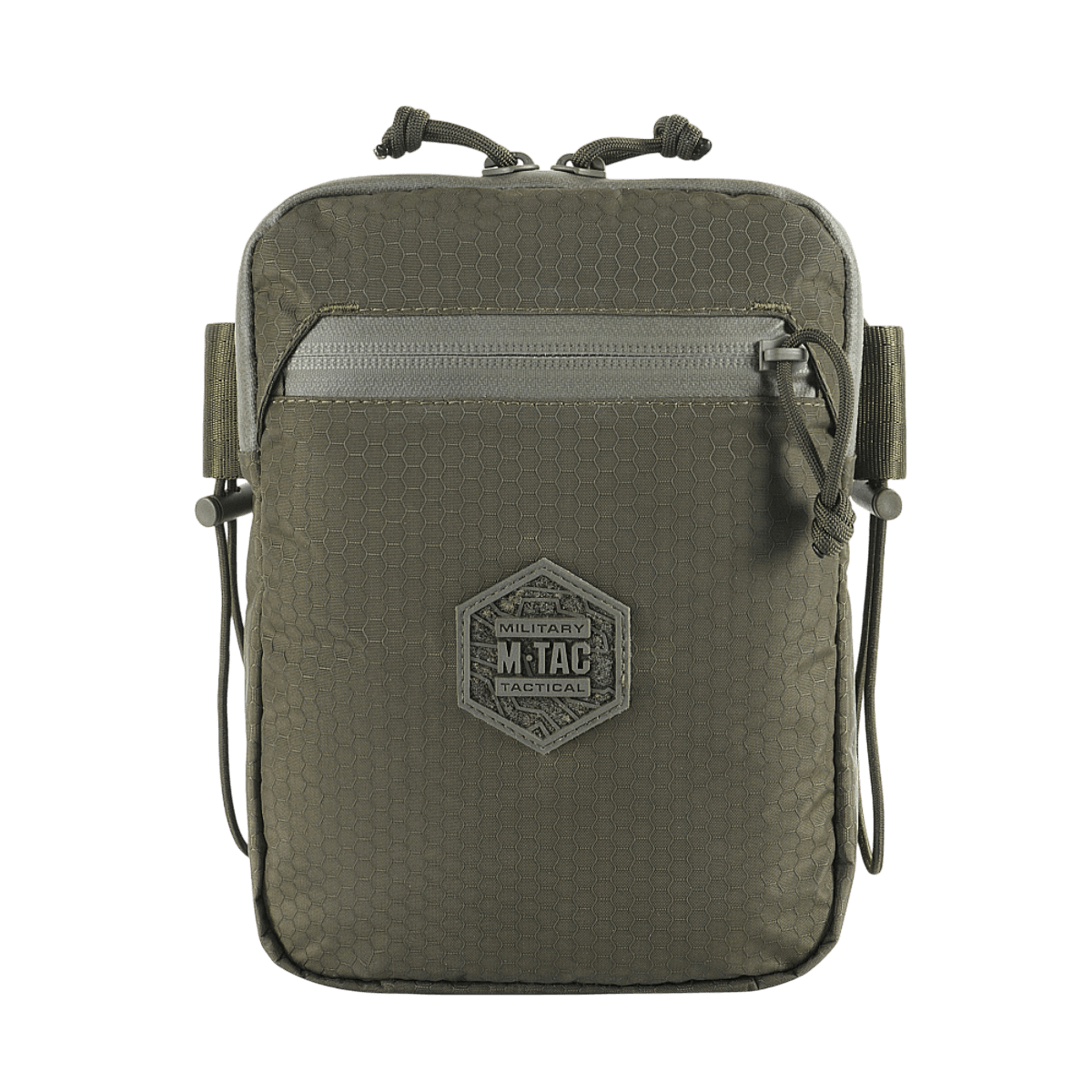 M‑Tac Pocket Bag Elite HEX, kompakt taske med slidstærkt materiale og YKK lynlåse, perfekt til EDC-udstyr og daglig brug.