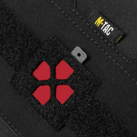 M-Tac Horisontal Medic Lomme Large Elite i robust materiale med indvendig IFAK organizer og NIJ-certificering, galleri position 1, sort model