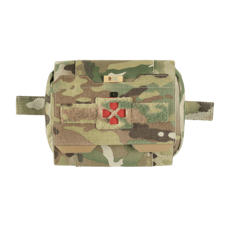 M-Tac Horisontal Medic Lomme Large Elite i multicam materiale med NIJ-certificering og indvendig organiser, vist i galleri position 1.
