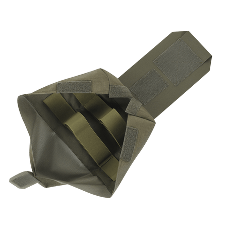 M‑Tac Medic Pouch Vertical Large Elite i Cordura 500D med elastiske nylonvægge og IFAK‑organizer til førstehjælpsudstyr.