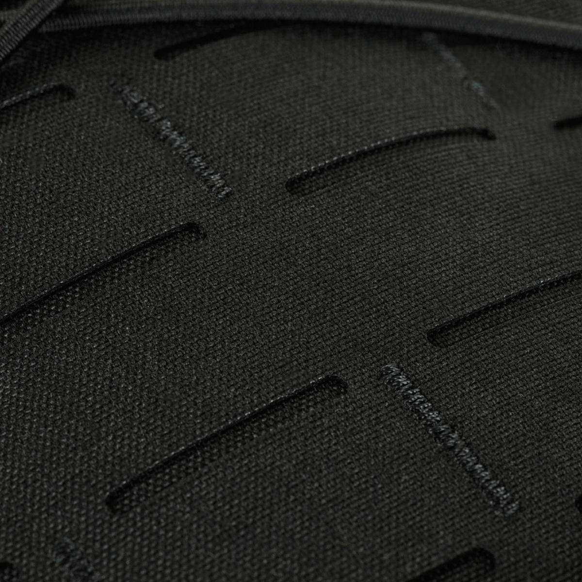 Detalje af M-Tac STURM Elite Rygsæk med MOLLE laser cut panel, lavet af holdbart Cordura-materiale.