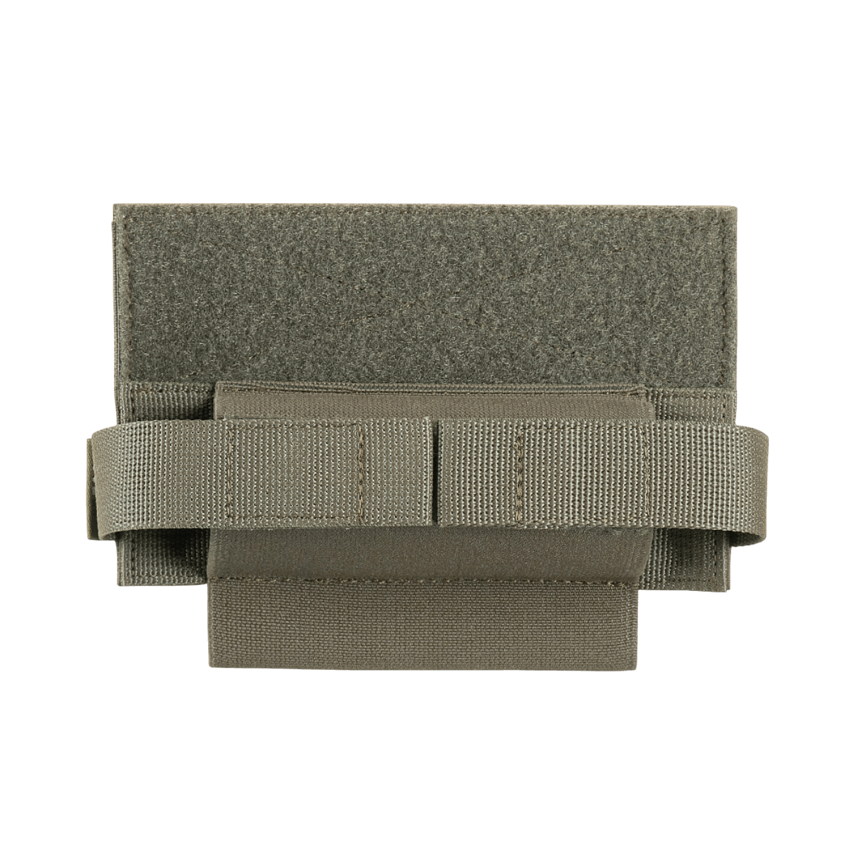 M‑Tac Tourniquet Pouch Elastic Gen.5 i Cordura 500D med elastisk bånd og velcro, vist forfra mod en hvid baggrund.