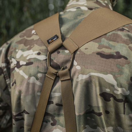 M-Tac Shoulder Straps for Tactical Belt Laser Cut in Cordura Squadron, designed for a comfortable carrying experience, shown in gallery position 1.