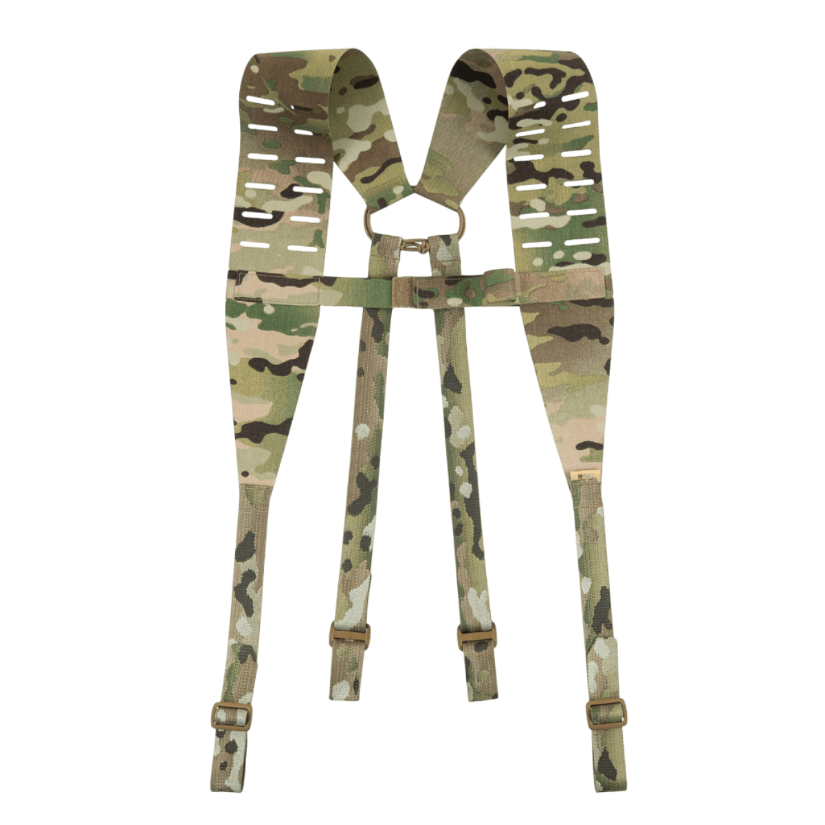 M-Tac Skulderstropper til taktisk bælte Laser Cut i camouflagedesign med justerbare stropper og MOLLE-interface for ekstra udstyr.