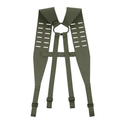 M-Tac Shoulder Straps for Tactical Belt Laser Cut in robust Cordura Squadron, NIJ-certified, shown in gallery position 1.