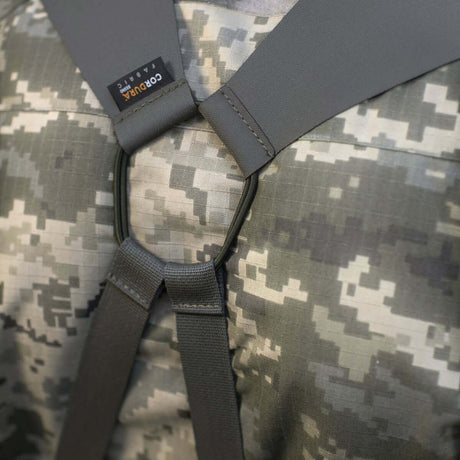 M-Tac Shoulder Straps for Tactical Belt Laser Cut in robust Cordura, NIJ-certified, shown in gallery position 1 with focus on details.