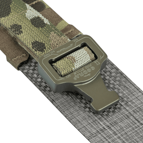 M-Tac Tiger Bælte Cobra Buckle i multicam med kraftigt Cobra spænde, designet til taktisk udstyrsfastgørelse, vist i galleri position 1.