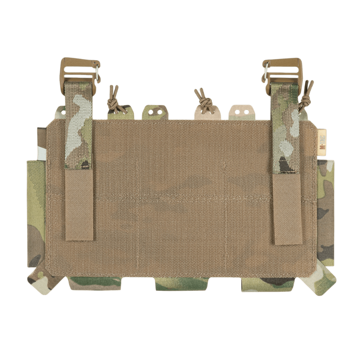 M-Tac Frontpanel til Cuirass QRS Pladebærer Tre Magasiner i slidstærkt materiale til sikker opbevaring af AK/AR magasiner.