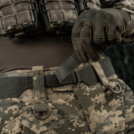 M-Tac Internal Tiger Belt for military use with Cordura 500D and Velcro fastening. Suitable for tactical applications and added stability.