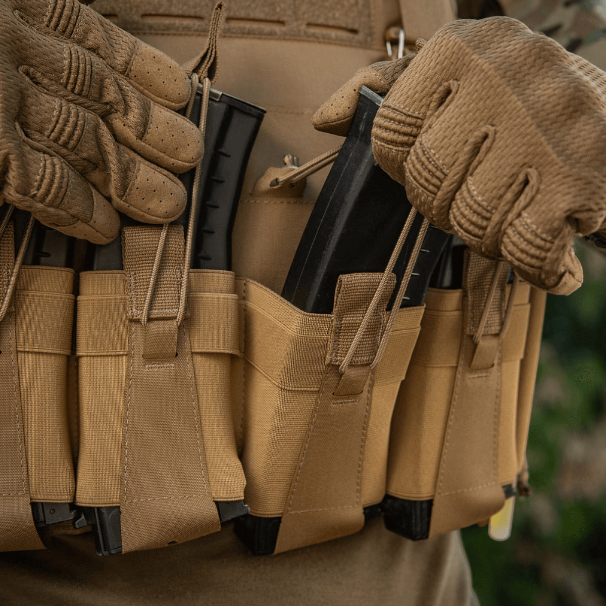 M-Tac Frontpanel for Plate Carrier Cuirass QRS for 4 Magazines