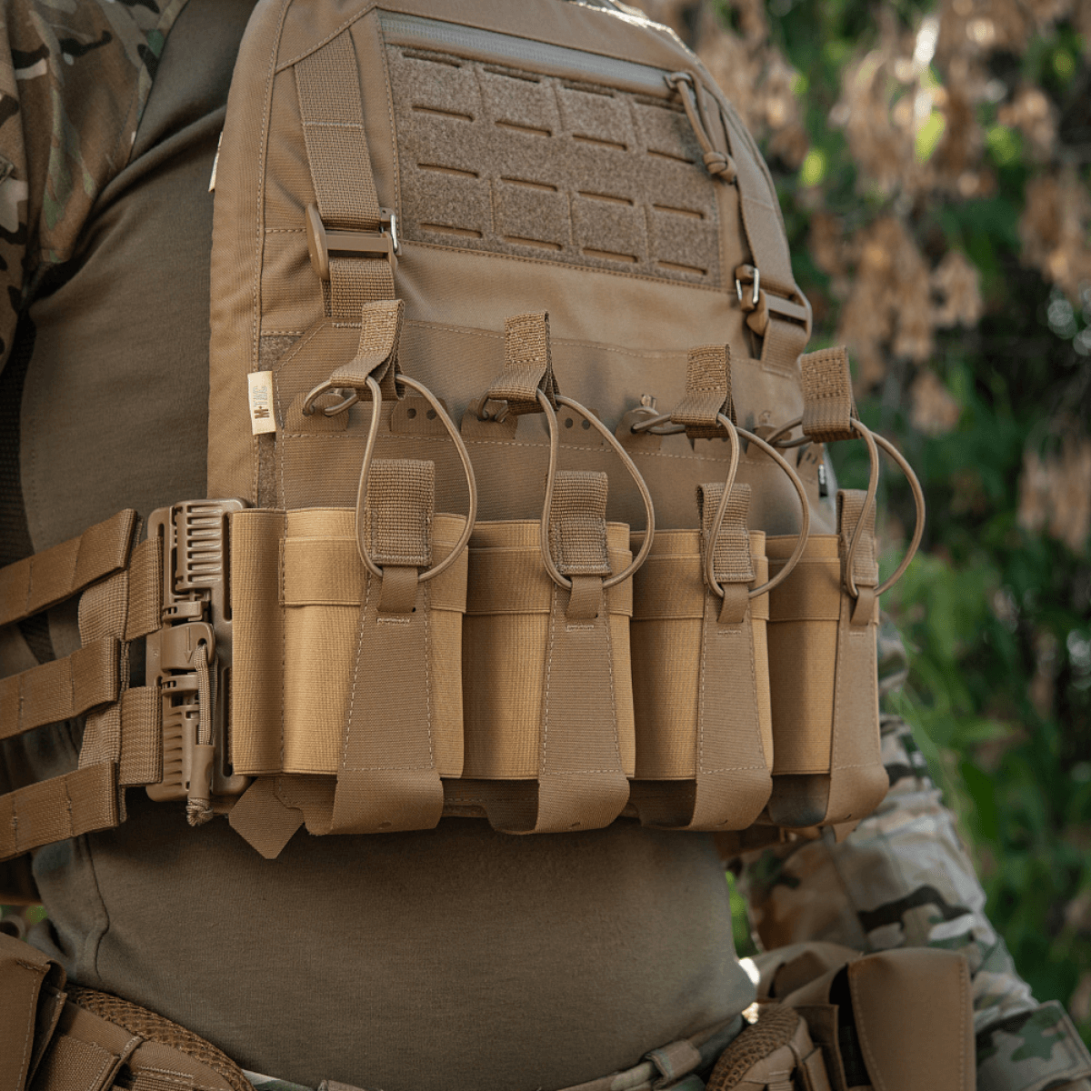 M-Tac Frontpanel for Plate Carrier Cuirass QRS for 4 Magazines