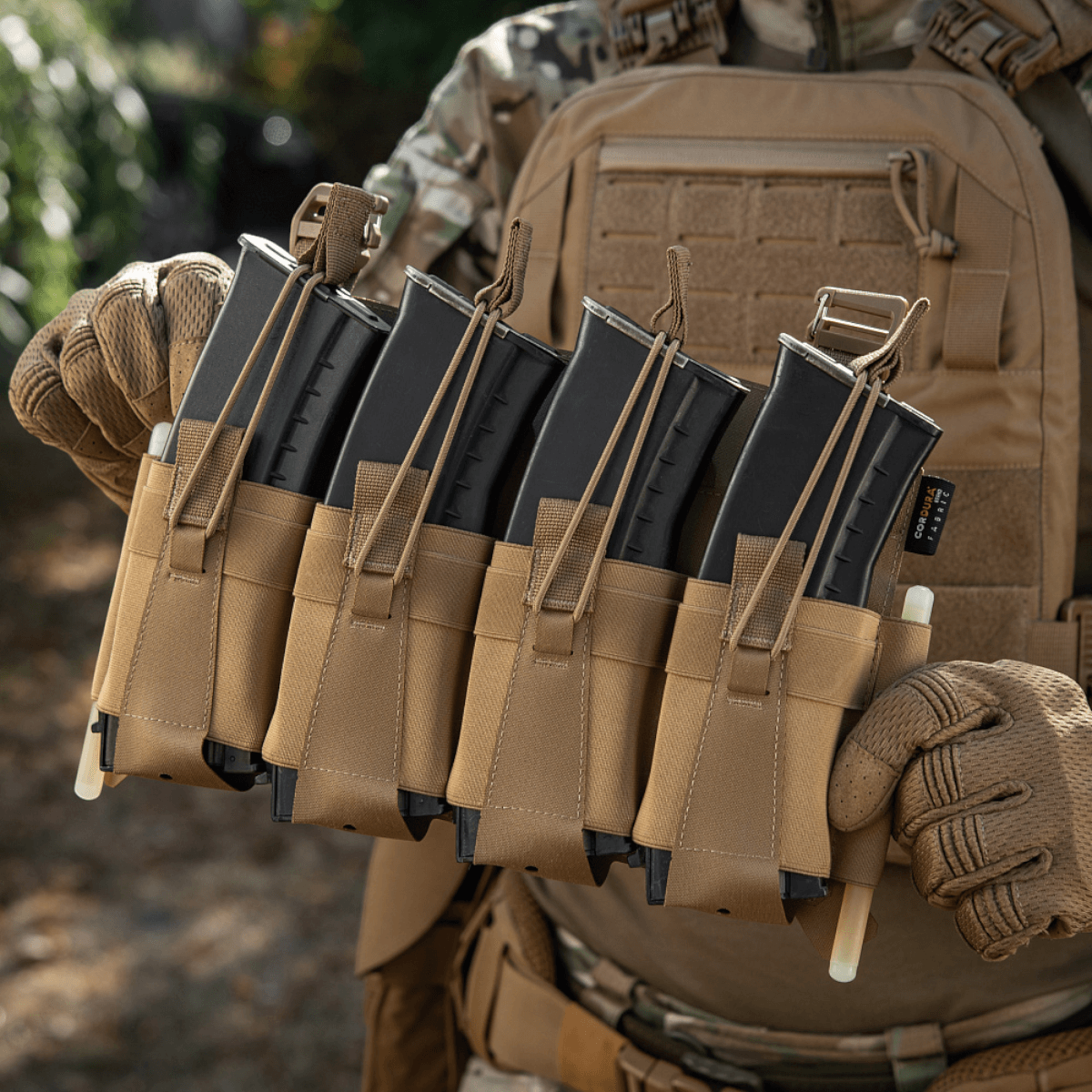 M-Tac Frontpanel for Plate Carrier Cuirass QRS for 4 Magazines