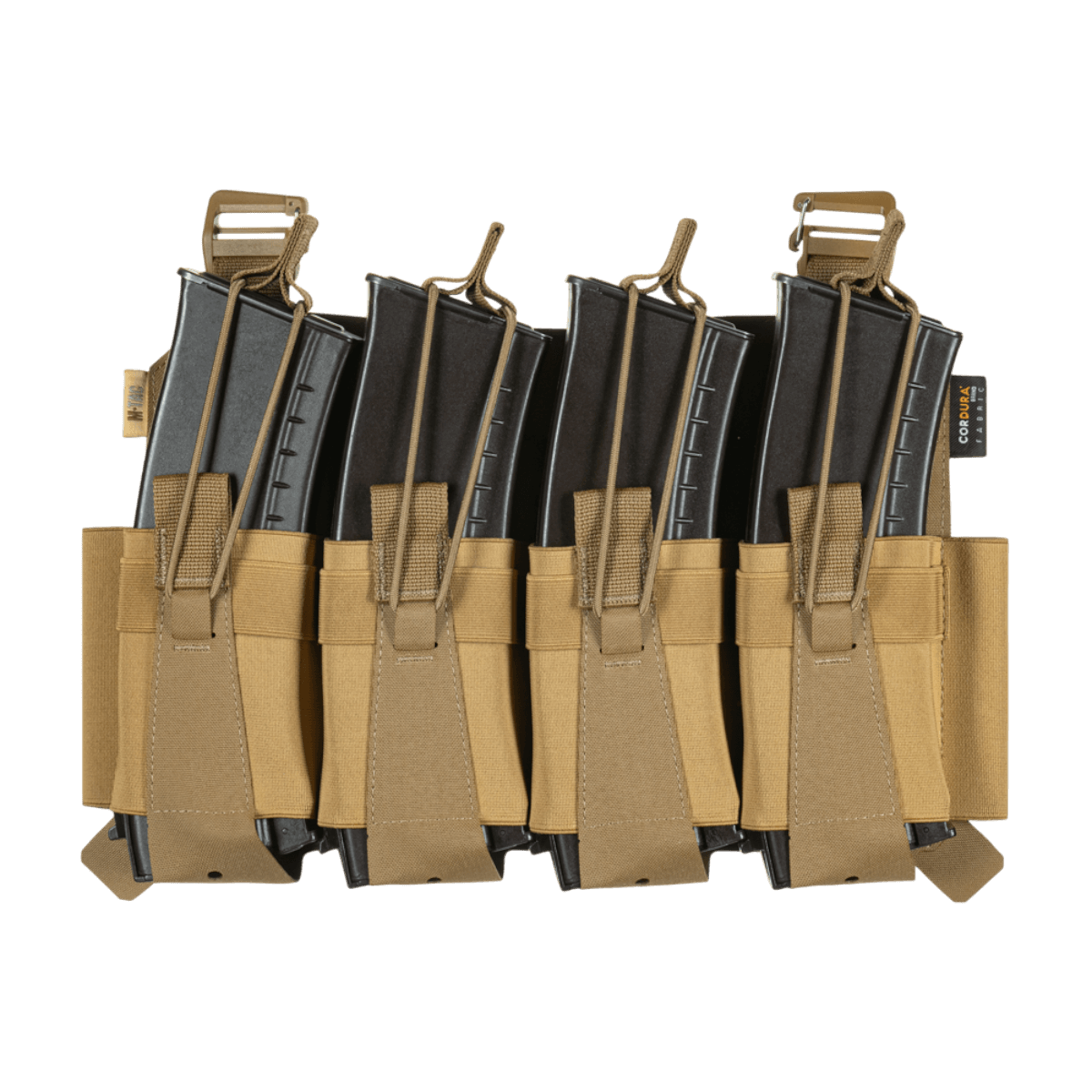 M-Tac Frontpanel til Plate Carrier Cuirass QRS til 4 Magasiner med AK/AR elastisk magasinpung