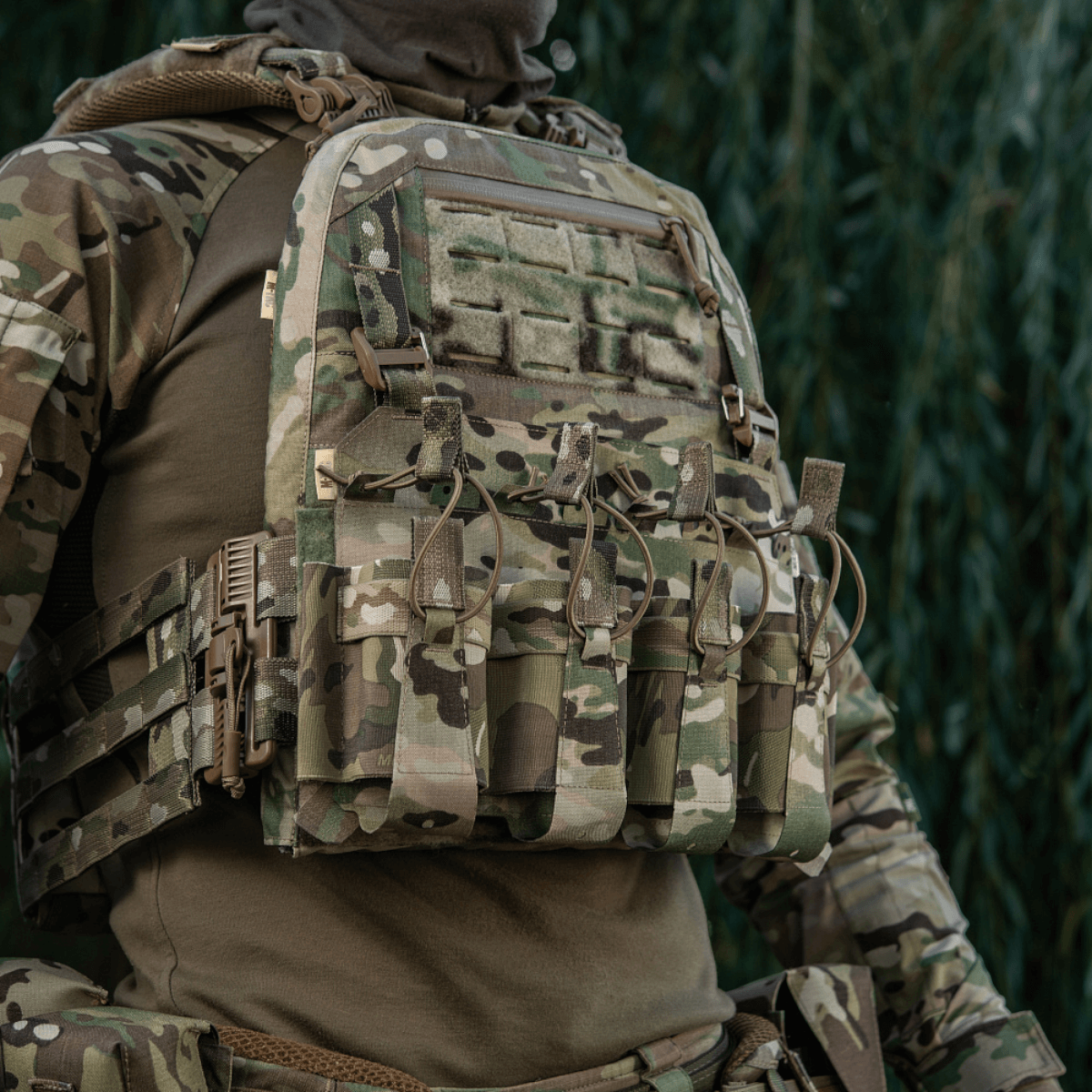 M-Tac Frontpanel for Plate Carrier Cuirass QRS for 4 Magazines
