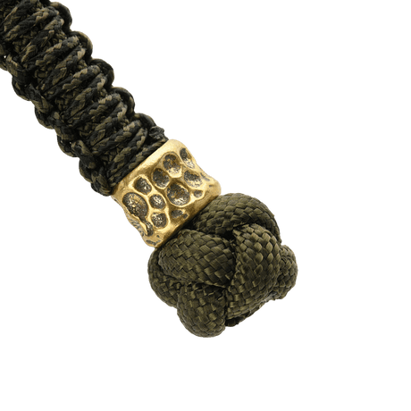 M-Tac Knife Lanyard Scandinavian Granule – image of braided paracord lanyard with detail.