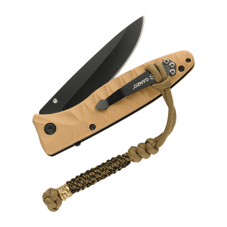 M-Tac Knife Lanyard Scandinavian Granule for folding knife with braided paracord design, practical accessory for quick access and personal touch.