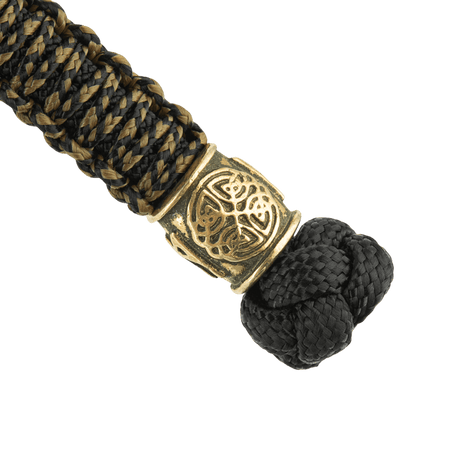 M-Tac Lanyard Scandinavian Mannaz in twisted paracord with decorative Scandinavian bead as a personal stylish accessory.