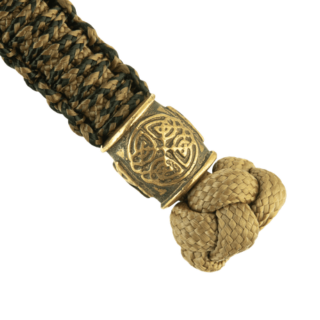 M-Tac Lanyard Scandinavian Mannaz with Scandinavian decorative bead, made of twisted paracord for knives and gear.